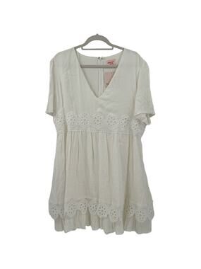 NWT Showpo White Me Before you mini dress
